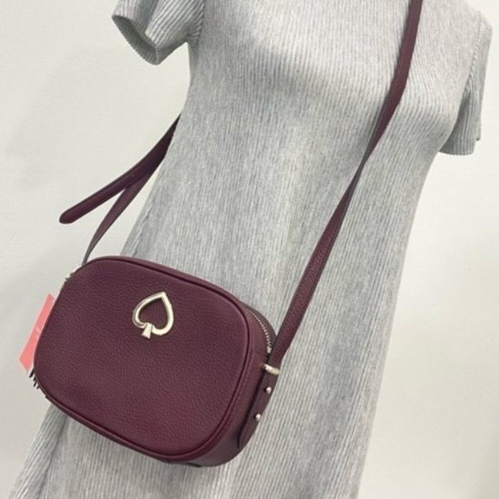 Kate Spade Kourtney Crossbody Camera Bag in Cherrywood
